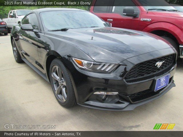 2015 Ford Mustang EcoBoost Coupe in Black