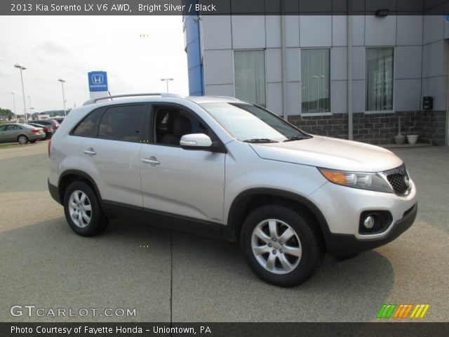 2013 Kia Sorento LX V6 AWD in Bright Silver