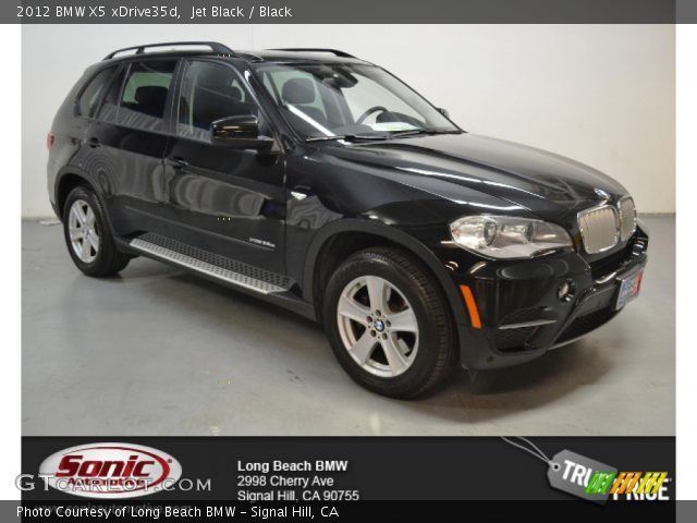 2012 BMW X5 xDrive35d in Jet Black