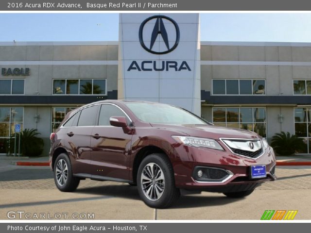 2016 Acura RDX Advance in Basque Red Pearl II