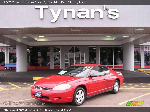 2007 Chevrolet Monte Carlo LS in Precision Red