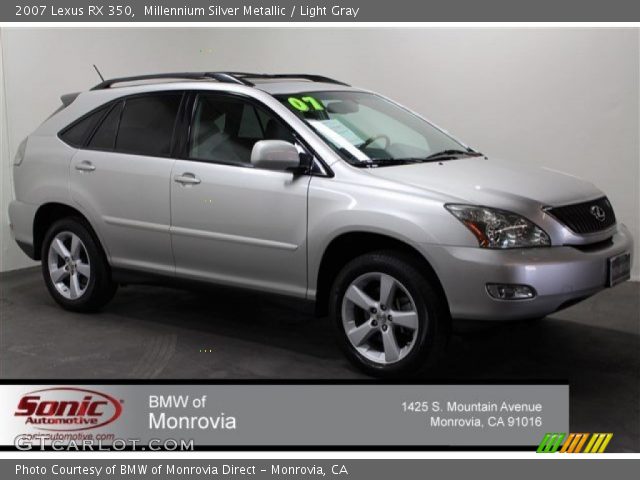2007 Lexus RX 350 in Millennium Silver Metallic