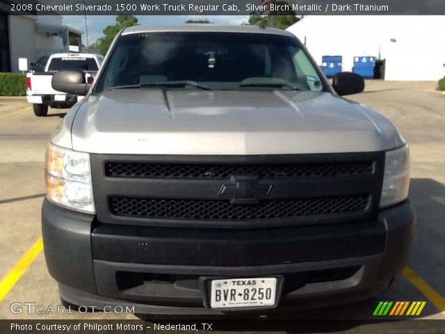 2008 Chevrolet Silverado 1500 Work Truck Regular Cab in Silver Birch Metallic