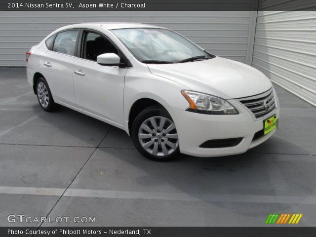 2014 Nissan Sentra SV in Aspen White