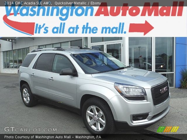 2014 GMC Acadia SLE AWD in Quicksilver Metallic