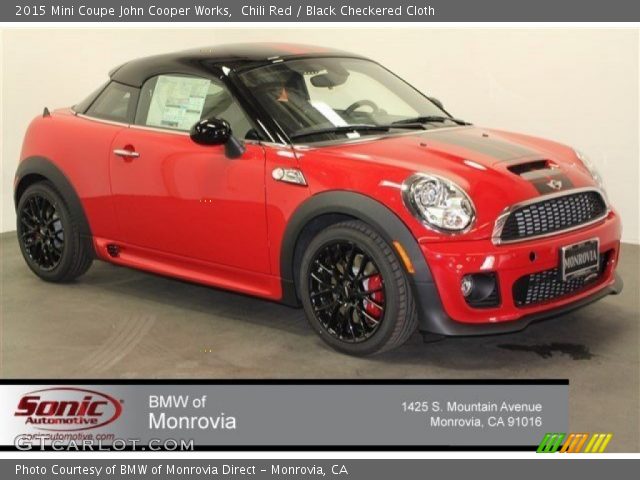 2015 Mini Coupe John Cooper Works in Chili Red