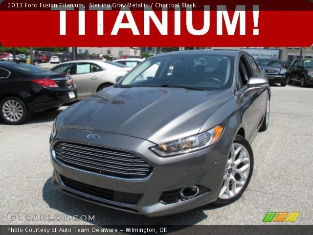 2013 Ford Fusion Titanium in Sterling Gray Metallic