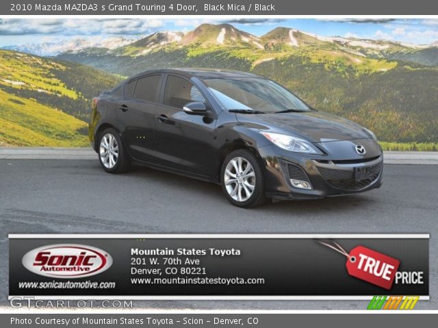 2010 Mazda MAZDA3 s Grand Touring 4 Door in Black Mica