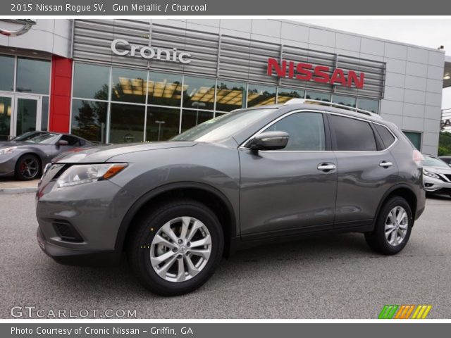 2015 Nissan Rogue SV in Gun Metallic