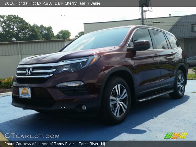 2016 Honda Pilot EX AWD in Dark Cherry Pearl