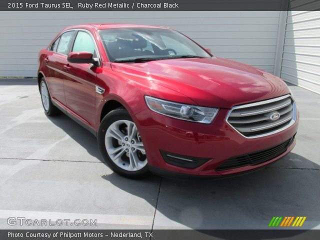 2015 Ford Taurus SEL in Ruby Red Metallic