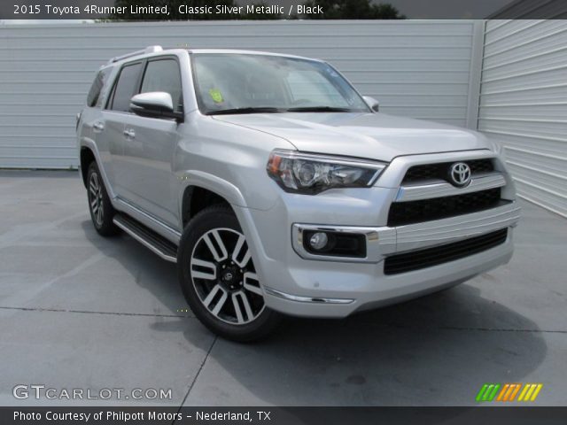 2015 Toyota 4Runner Limited in Classic Silver Metallic