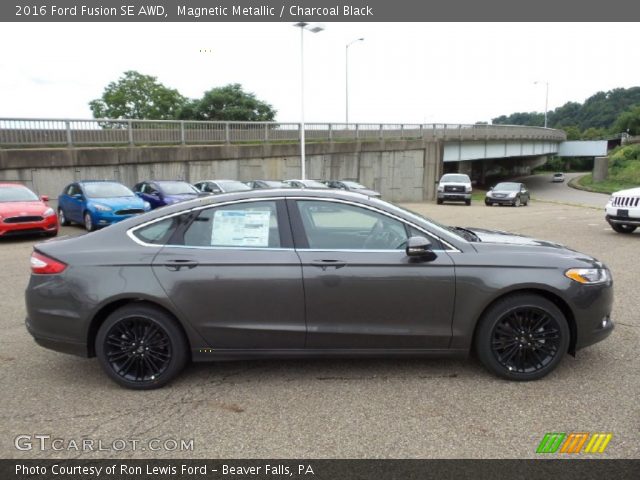 2016 Ford Fusion SE AWD in Magnetic Metallic