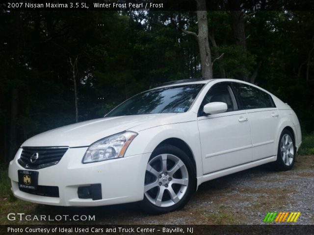 2007 Nissan Maxima 3.5 SL in Winter Frost Pearl