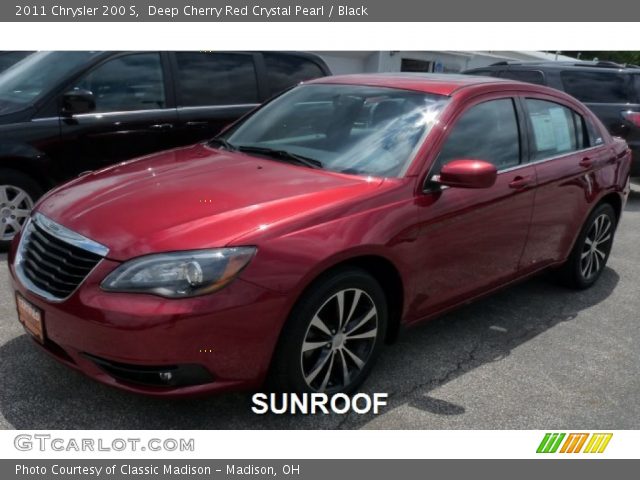 2011 Chrysler 200 S in Deep Cherry Red Crystal Pearl