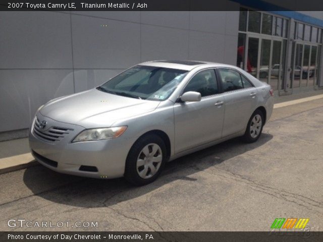 2007 Toyota Camry LE in Titanium Metallic