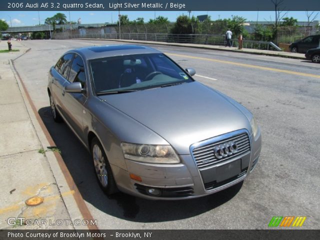 2006 Audi A6 3.2 quattro Sedan in Light Silver Metallic