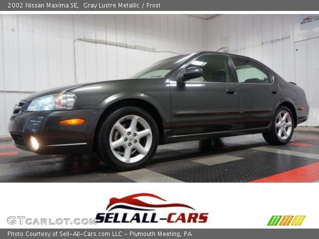 2002 Nissan Maxima SE in Gray Lustre Metallic