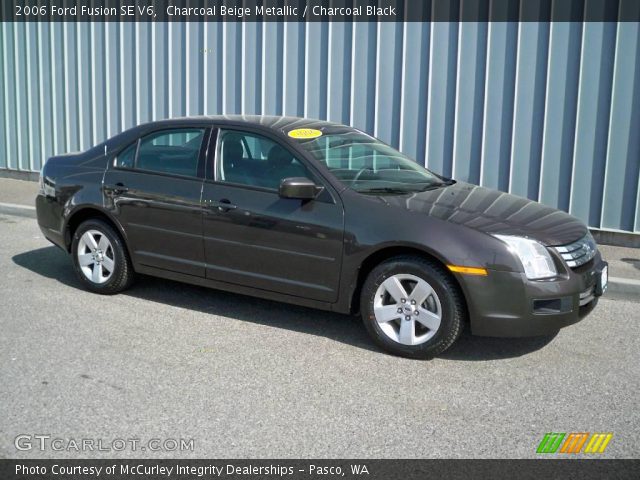 2006 Ford Fusion SE V6 in Charcoal Beige Metallic