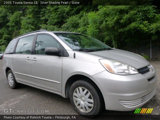 2005 Toyota Sienna CE in Silver Shadow Pearl