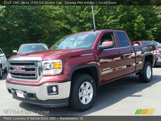 2015 GMC Sierra 1500 SLE Double Cab in Sonoma Red Metallic