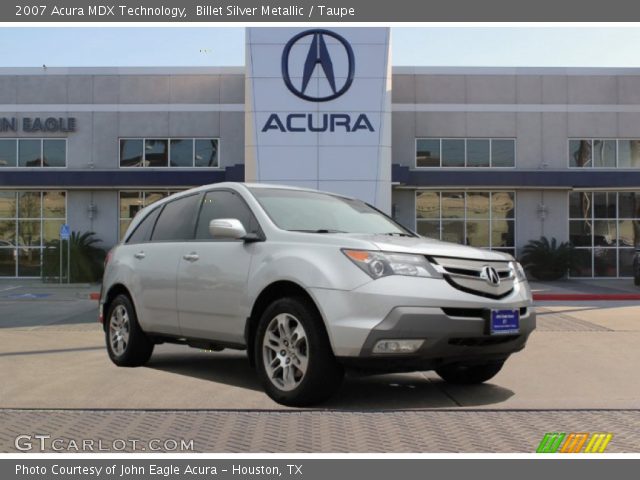 2007 Acura MDX Technology in Billet Silver Metallic