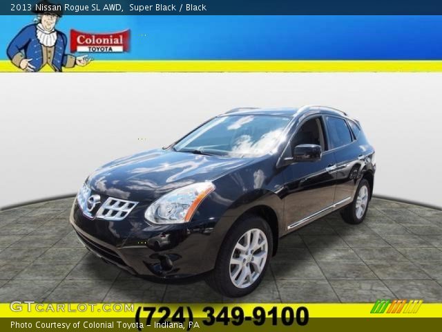 2013 Nissan Rogue SL AWD in Super Black