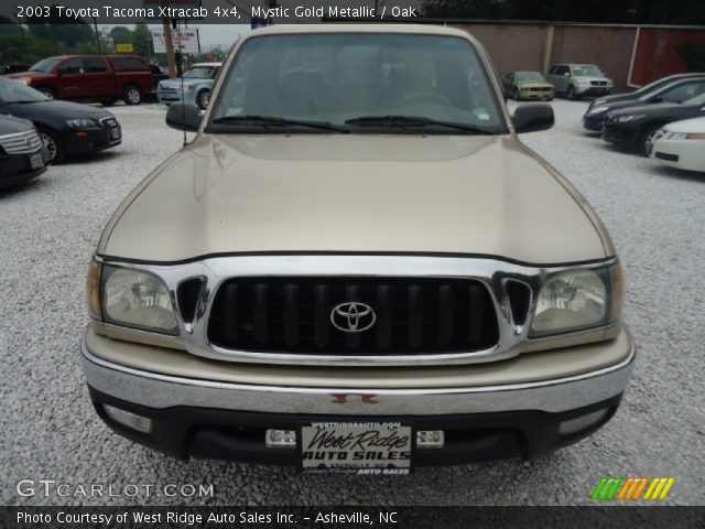 2003 Toyota Tacoma Xtracab 4x4 in Mystic Gold Metallic