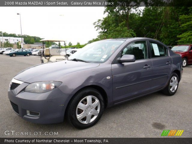 2008 Mazda MAZDA3 i Sport Sedan in Galaxy Gray Mica