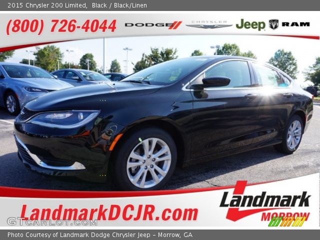 2015 Chrysler 200 Limited in Black
