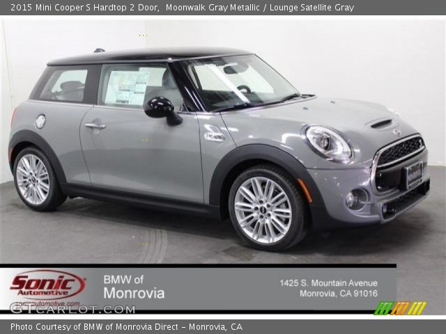 2015 Mini Cooper S Hardtop 2 Door in Moonwalk Gray Metallic