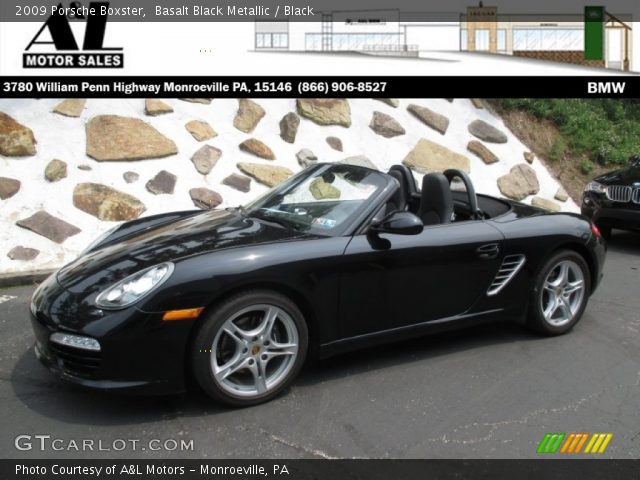 2009 Porsche Boxster  in Basalt Black Metallic