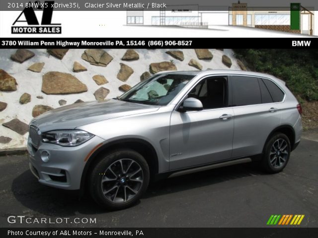 2014 BMW X5 xDrive35i in Glacier Silver Metallic
