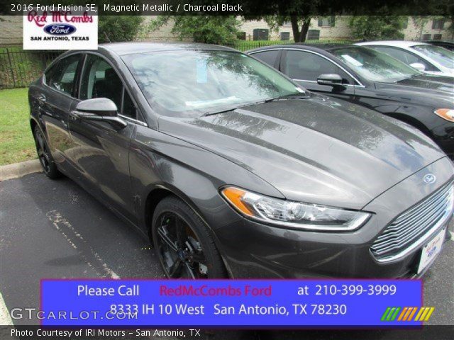 2016 Ford Fusion SE in Magnetic Metallic