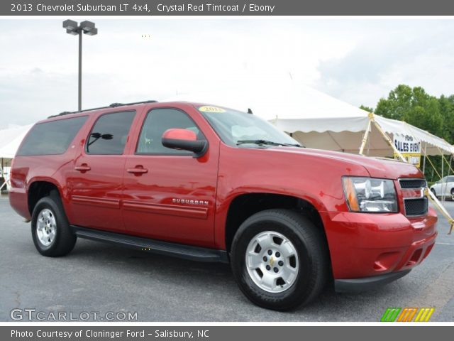 2013 Chevrolet Suburban LT 4x4 in Crystal Red Tintcoat