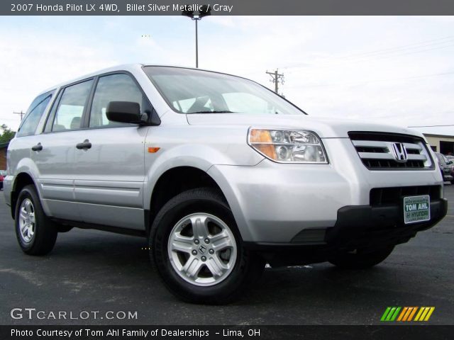 2007 Honda Pilot LX 4WD in Billet Silver Metallic