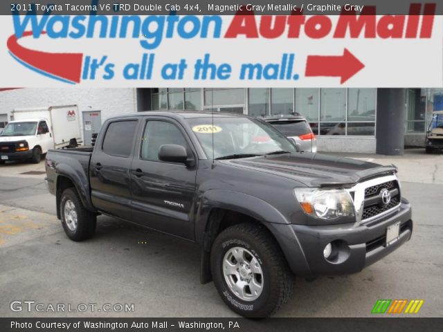 2011 Toyota Tacoma V6 TRD Double Cab 4x4 in Magnetic Gray Metallic