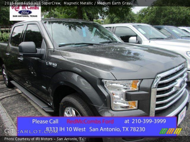 2015 Ford F150 XLT SuperCrew in Magnetic Metallic