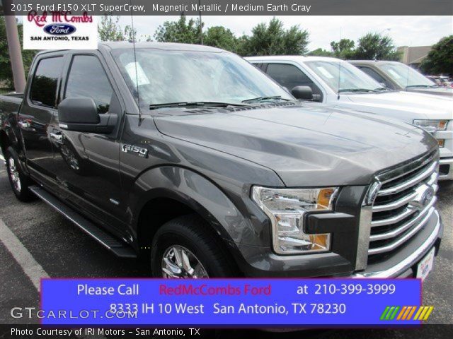 2015 Ford F150 XLT SuperCrew in Magnetic Metallic