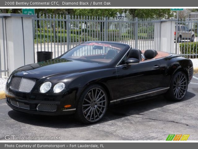 2008 Bentley Continental GTC  in Diamond Black