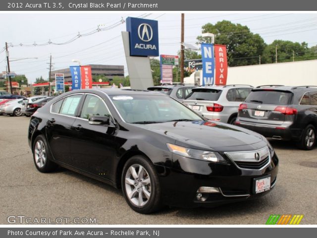 2012 Acura TL 3.5 in Crystal Black Pearl