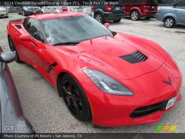 2014 Chevrolet Corvette Stingray Coupe Z51 in Torch Red