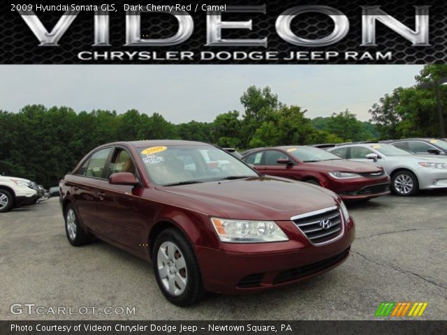 2009 Hyundai Sonata GLS in Dark Cherry Red