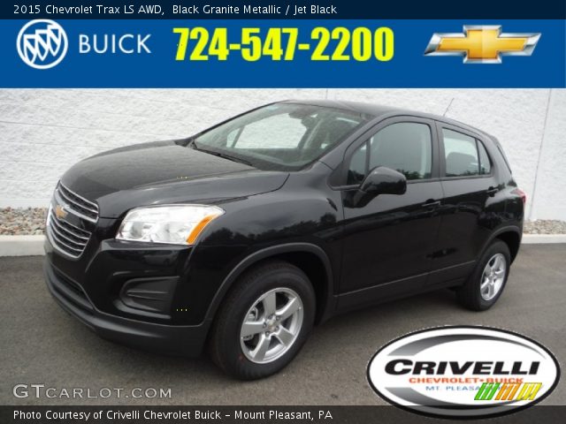 2015 Chevrolet Trax LS AWD in Black Granite Metallic