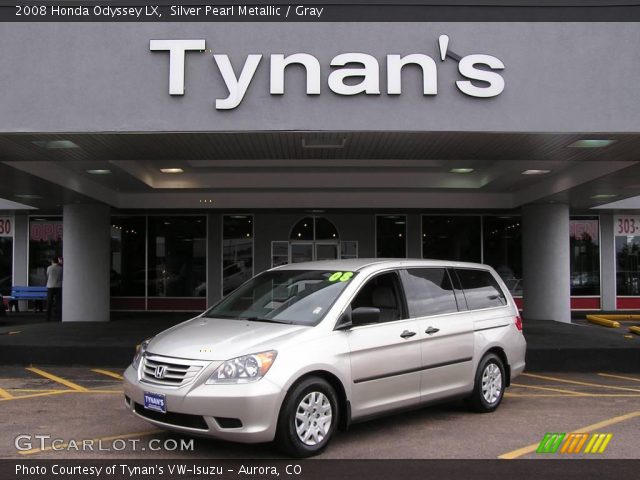 2008 Honda Odyssey LX in Silver Pearl Metallic