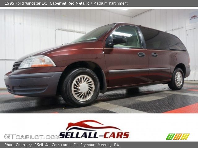 1999 Ford Windstar LX in Cabernet Red Metallic