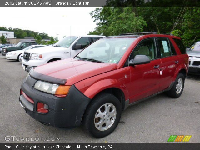 2003 Saturn VUE V6 AWD in Orange