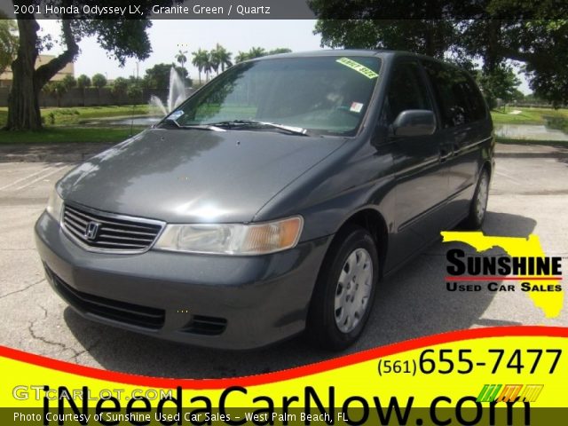 2001 Honda Odyssey LX in Granite Green