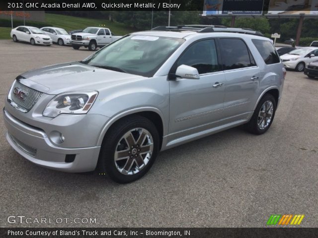 2012 GMC Acadia Denali AWD in Quicksilver Metallic