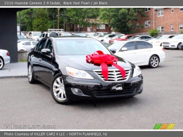 2010 Hyundai Genesis 3.8 Sedan in Black Noir Pearl